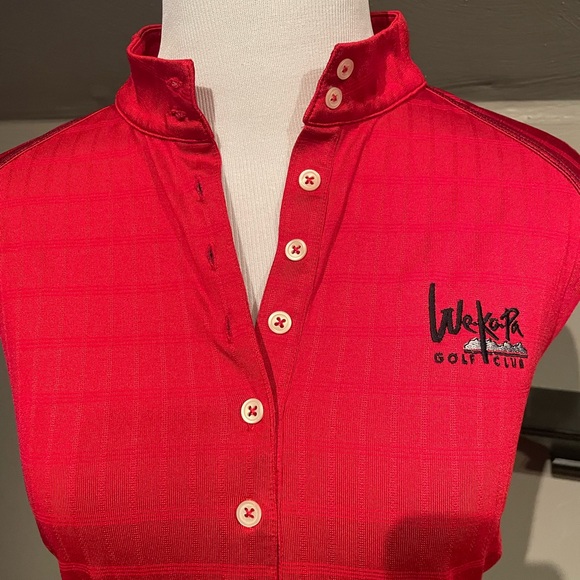 Red Wekapa golf tank - Picture 2 of 5